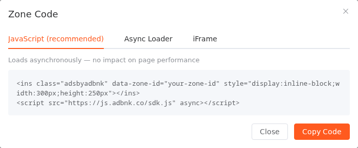 Get the embed code